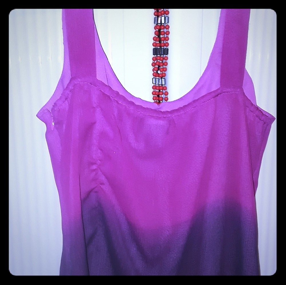 Blusa de seda polyester